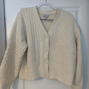 NWT & Other Stories Patchwork Cardigan